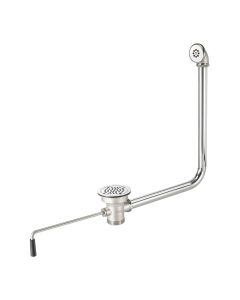 Krowne 22-507 3-1/2” Twist Waste Drain Kit with Overflow Head and Overflow Elbow
