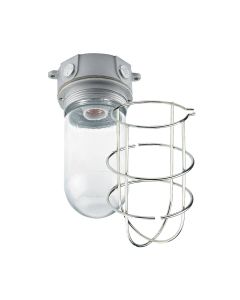 Krowne 25-113 Exhaust Hood Light Fixture Vaporproof Globe with Wire Guard