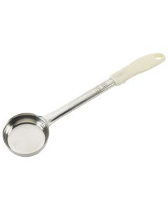 Winco FPS-3 3 oz Solid Food Portioner | Ivory Handle