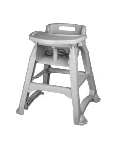 Plastic High Chair w/ Tray