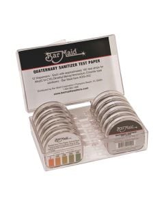 Bar Maid Sanitizer Test Strips | 100 Strips/Dispenser