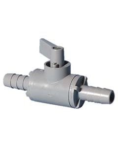 2 Way PVC Barbed Ball Valve for Brewing Systems