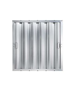 Krowne G2016 Silver Series Baffle Grease Filter 20" x 16" Galvanized Steel 6 Pack