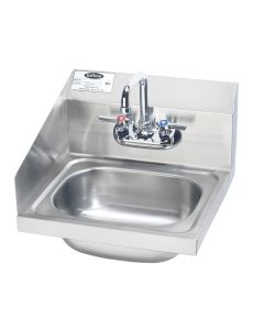 Krowne HS-2-LS Wall Mount Hand Sink with Left Splash and Faucet