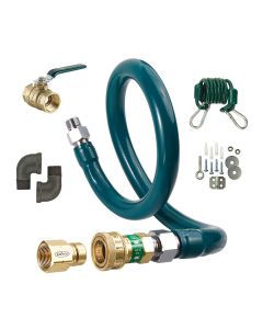 Krowne M10072K 1" x 72" Gas Connector Complete Kit