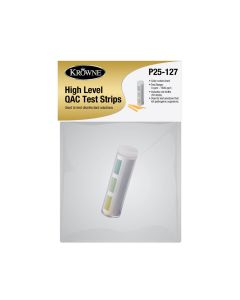 Krowne P25-127 High Range QAC Test Strips | 1 Bottle 50 Strips per Bottle