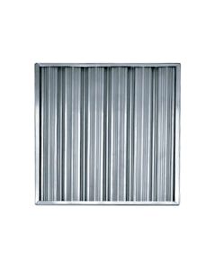 Krowne S2520 Silver Series Baffle Grease Filter 25" x 20" Stainless Steel 6 Pack