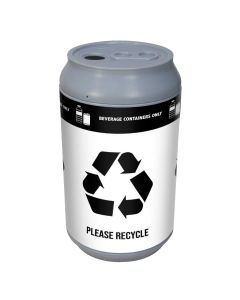 IRP 3201408 Recycle Bin Can, Soda Can Shaped Bin
