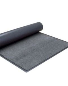 Cactus Mat 4' x 8' Charcoal Indoor Olefin Carpet Floor Mat
