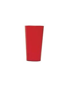 Cambro 22 oz Red Restaurant Plastic Tumbler Cup (12-Pack) | 2000PSW12156