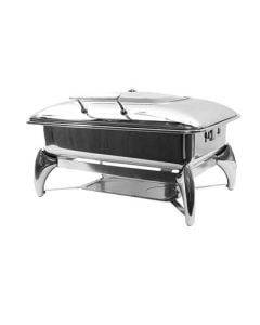 Tablecraft CW40175 7 Qt Full Size Stainless Steel Chafer Dish Unit