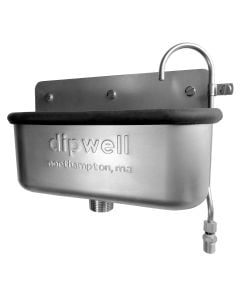 Dipwell 10" Ice Cream Dipper Well Sink