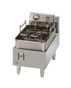Clearance Discount Item: Commercial Countertop Fryer Electric 15 Lb Narrow 