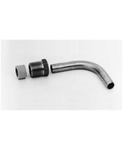 Draft Arm Beer Faucet Compression Elbow Kit, 3/16" ID