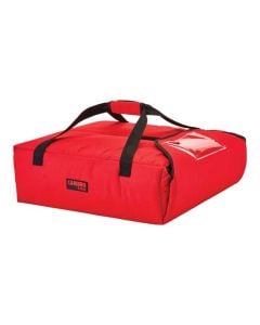 Cambro GBP220521 20-3/4"W  x 21-3/4"D x 6-1/2"H Insulated Pizza Delivery Bag for (2) 20" Pizzas