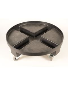 Round Dolly for Super Cooler Keg Jacket Containers