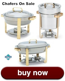 Commercial Chafers on Sale now at Rapids Wholesale
