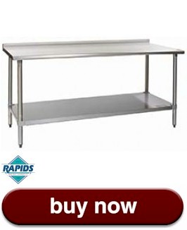 Stainless Steel Table for Soap Making wholesale prices at Rapids Wholesale