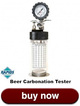 carbonation tester for beer carbonation levels