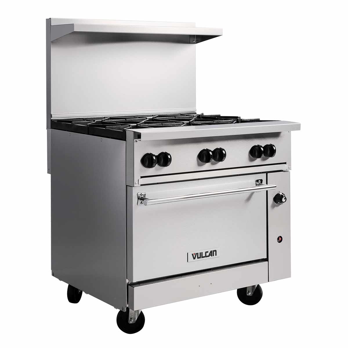 Vulcan 36S-6B Endurance 36" 6-Burner Gas Range | Natural Gas