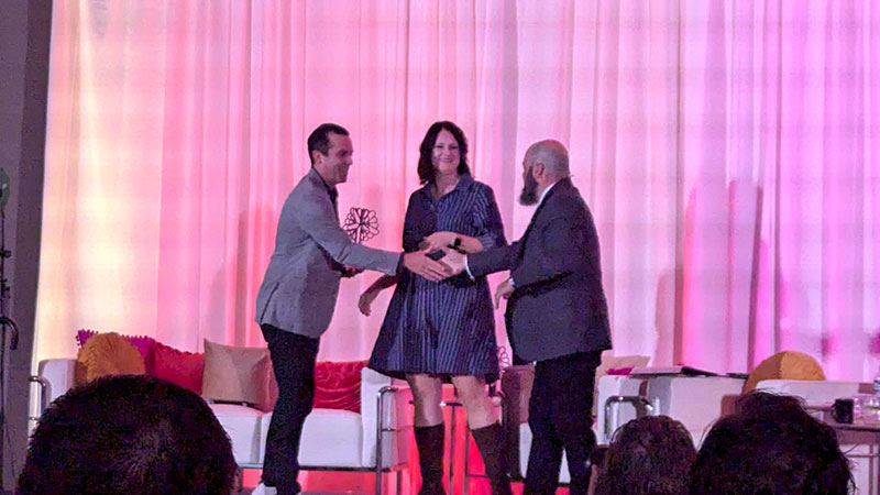 Eric Schmitt, Rapids President, receives Bravo Award