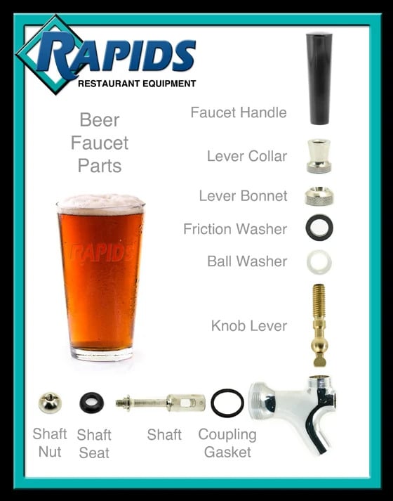 Beer Faucet Parts