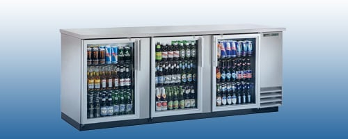 Swing Door Back Bar Coolers